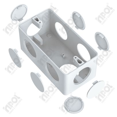 CONDULETE CAIXA 7 ENT 1 BRANCO INPOL