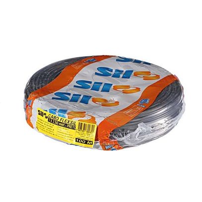 FIO CABO FLEX 750V 10,0mm PRETO SIL(100m)