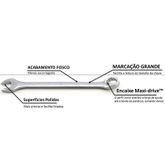 CHAVE COMBINADA STANLEY CRV 26