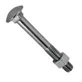 PARAFUSO FRANCES  C/PORCA 1/4x 1.1/2 ZB MISTER