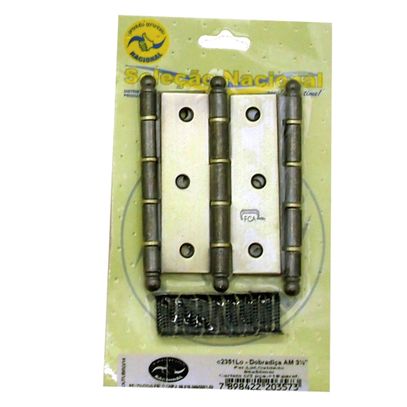DOBRADICA KIT(3) GALV 2,0 NACIONAL