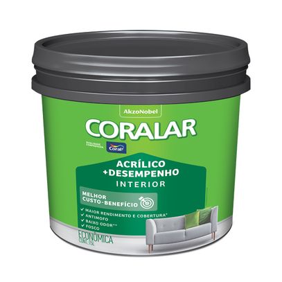 TINTA ACR MAIS DES CORALAR FO BRANCO 15L
