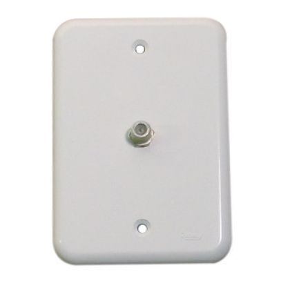 CONECTOR COAXIAL EMENDA C/PLACA 4x2 MISTER