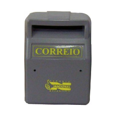 CAIXA CORREIO NACIONAL 26x19x15 CINZA