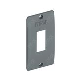 CONDULETE PLACA P/1 MOD MILUZ 3/4 CINZA INPOL