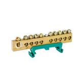 BARRAMENTO TERRA 10 FUROS SBT10T STECK