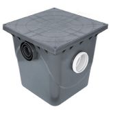 CAIXA GORDURA 42L C/CESTO METASUL