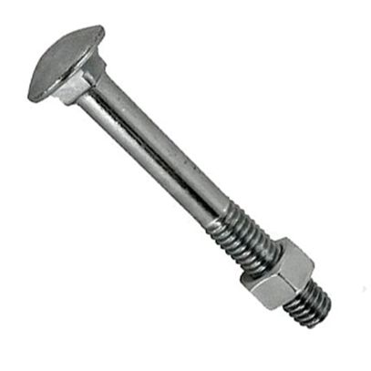 PARAFUSO FRANCES  C/PORCA 1/4x 3.1/2 ZB MISTER