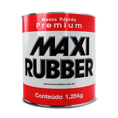 COLA MASSA PLASTICA RAPIDA CZ 1,25kg MAXI RUBBER 2MA001