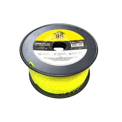 LINHA NYLON PA66 AP GRAMA 1,60MMx1,0KG AMARELO TBT