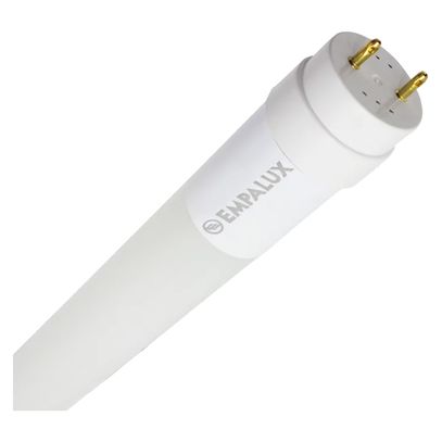 LAMP LED TUB VIDRO 10W T8 900lm 6500K EMPALUX ID