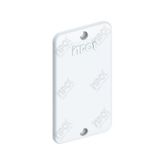 CONDULETE PLACA CEGA 1 BRANCO INPOL