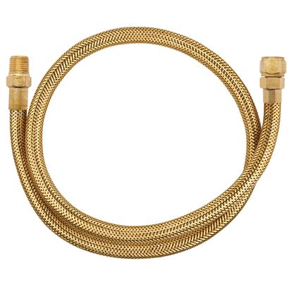 GAS LIG MALHA ACO TOMBAK 3/8x1,20m 1/2(E)x1/2(I) 10904 JACK