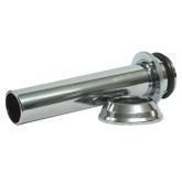 TUBO LIGACAO WC CROM C/ESPUDE 19cm ALUMASA