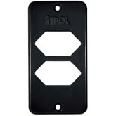 CONDULETE PLACA P/2 TOM ABNT 3/4 PRETO INPOL