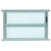 BASCULANTE ALUMINIO BRANCO 50x50 ALUMASA