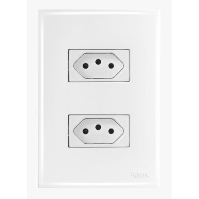 OURO TOMADA DUPLA NBR 20A 227 RADIAL