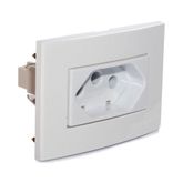 TOMADA P/MOVEIS BRANCA NBR 10A MARGIRIUS