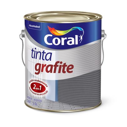 TINTA GRAFITE ESCURO CORAL 3,6L