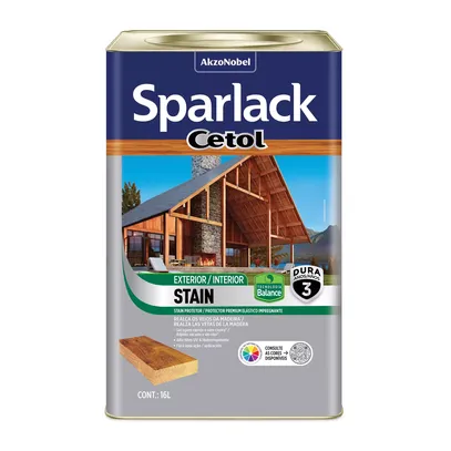 SPARLACK CETOL STAIN BAL NATURAL 16L