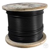 FIO CABO FLEX CARRET 750V  6,0mm PRETO SIL(600m)