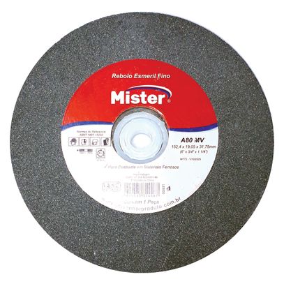 REBOLO P/ESMERIL FINO A80 MISTER