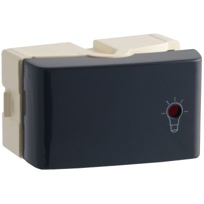 DECOR MOD PULSADOR MINUT 10A GRAFITE PRM046243
