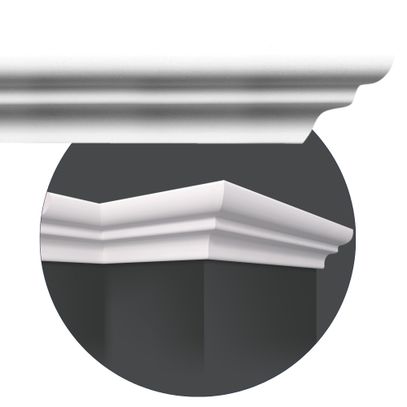 PERFIL POLIESTIRENO S80 105mm HOMESTAR