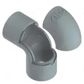CONDULETE JOELHO 90G 1/2 CINZA INPOL