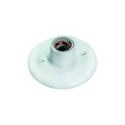 PLAFONIER BASE OPL C/PORC 100W BRANCO