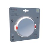 PAINEL LED EMB SEM BORDA RED 18W 4000K 1400lm 12cm AVANT