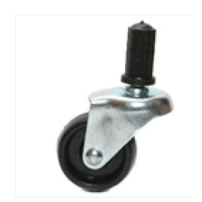 RODIZIO HASTE ZINC 32mm PRETO BASIFLEX