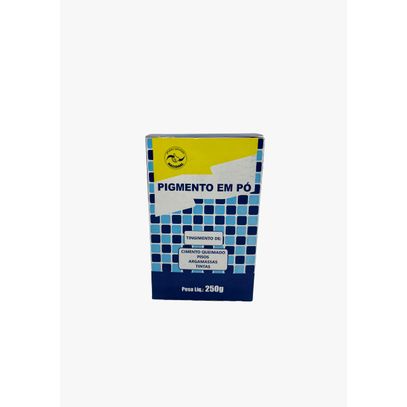 PIGMENTO EM PO NACIONAL 250g VERMELHO