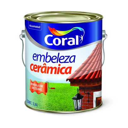 TINTA CORAL CERAMICA 3,6L