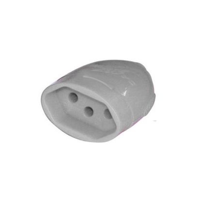 PINO FEMEA DANEVA 3P 20A ABNT CINZA 1619