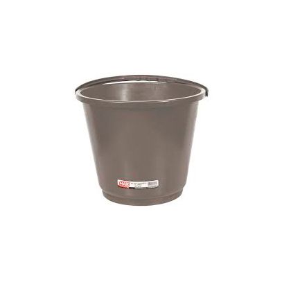 BALDE PEDREIRO PVC 12L CINZA MAX