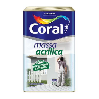MASSA ACRILICA CORAL 18L (25,0Kg)