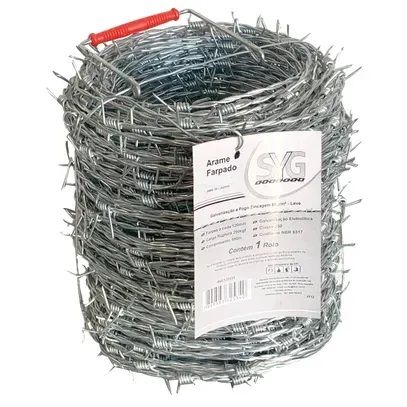 ARAME FARPADO GALV FOGO 1,6mm x500m SYG