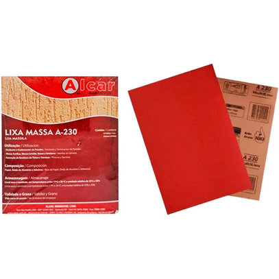 LIXA MASSA 230A 080 ALCAR(50)