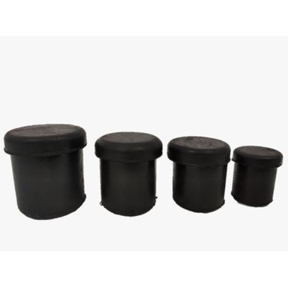 PROTETOR BORRACHA PE CADEIRA 3/4 C/(8) PC NACIONAL