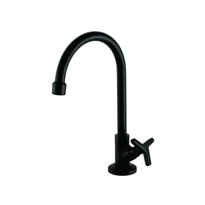 TORNEIRA LAV MET BICA ALTA BALCAO C15 TRIADE 1/4V MEBER PRETO