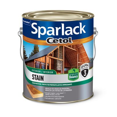 SPARLACK CETOL STAIN BAL UV GLASS 3,6L