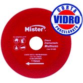 DISCO DIAMANTADO MULTICORTE MISTER 4,5(115x15x22) PORC/VIDRO