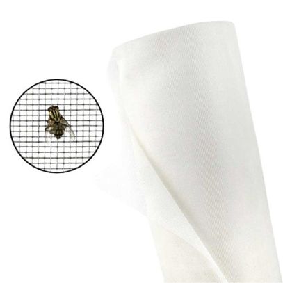 TELA MOSQUITEIRO 1,20x50 BRANCA TECNYL