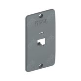 CONDULETE PLACA P/2T+TOM ABNT 3/4 CINZA INPOL