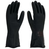 LUVA LATEX PRETA IMBATEXPRO N09 G IMBAT CA 44495