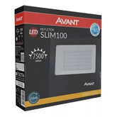REFLETOR LED SLIM 100W 7500lm BIV 3000K AVANT