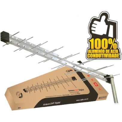 ANTENA EXTERNA DIGITAL 28 ELEM CAPTE