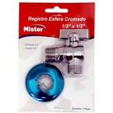 REGISTRO ESFERA CROMADO (1/2x1/2) MISTER