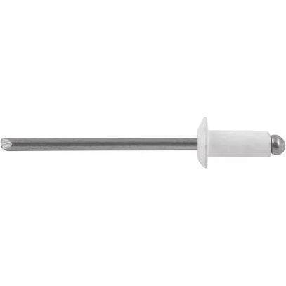 REBITE ALUMINIO 3,2x10 C/(1000) BRANCO MISTER